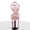 Pleaser - REVOLVER709G Sandale à bride à la cheville, Pole dance chaussures - Chaussures de pole dance - Rose Product image